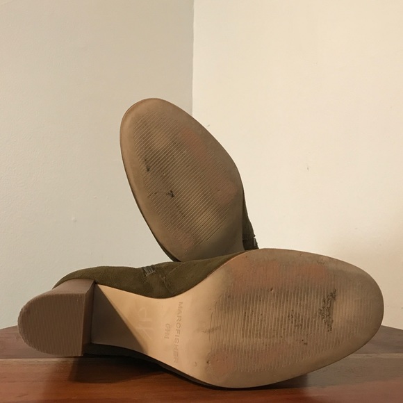 Marc Fisher Green Boots Size 6.5 - Picture 11 of 11